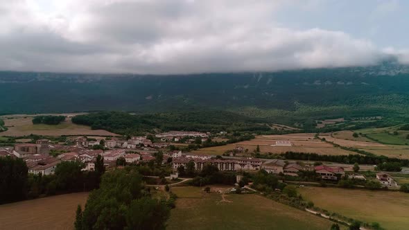 Aerial View Of Navarra Spain