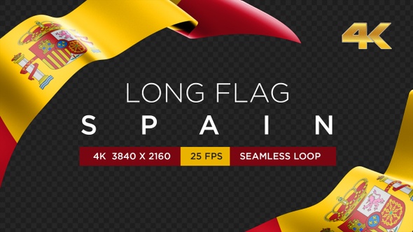Long Flag Spain alt