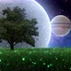 4k Fantasy Nature. Moon and Jupiter - VideoHive Item for Sale