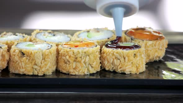 Unagi Maki Rolls Sauce alt