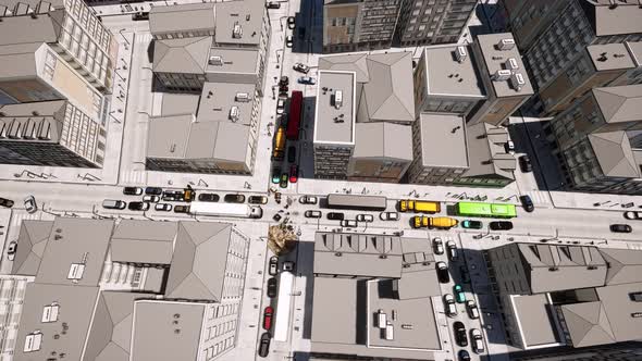 Traffic Jam Road City Landscape Highway Transportation Rush Hour Big Gridlock alt