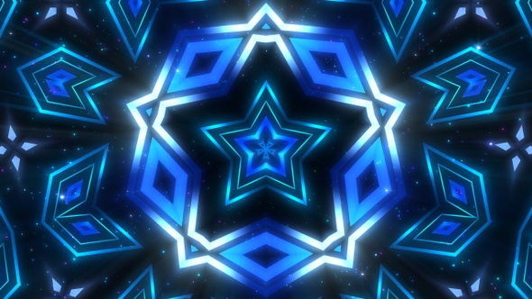 Glowing Stars Background