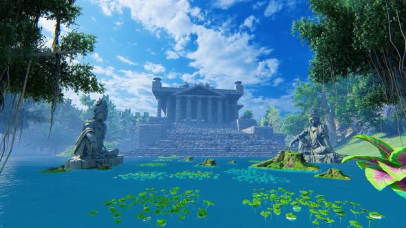 Ruined Temples In The Jungle alt