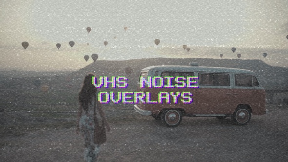 Vhs Noise Overlays