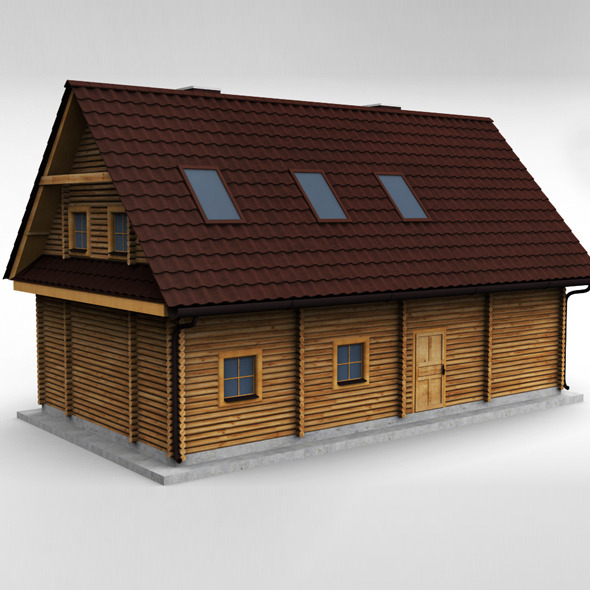 Wooden House High - 3Docean 10219947