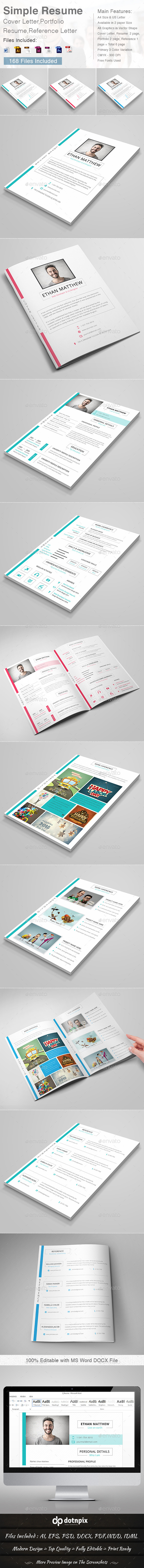 Simple Resume - Resumes Stationery