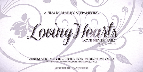 Loving Hearts - VideoHive 8765712