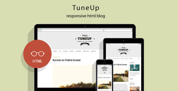 TuneUp - Responsive - ThemeForest 9936397