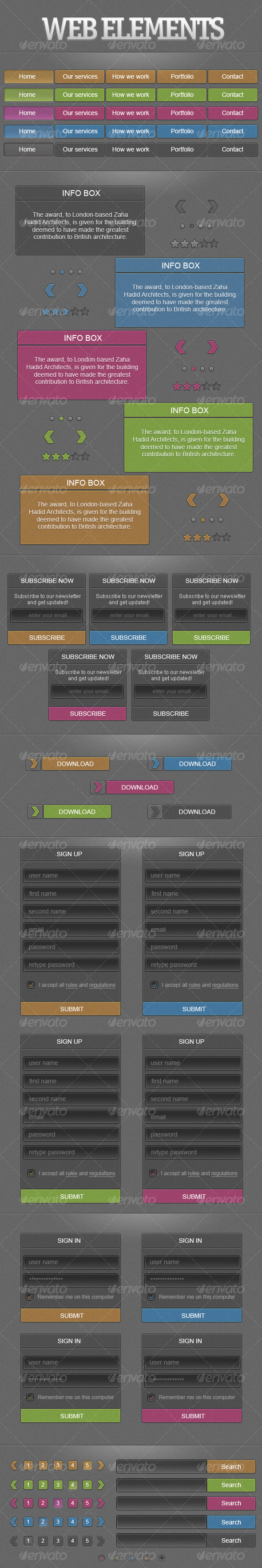 Web Elements Collection - Web Elements