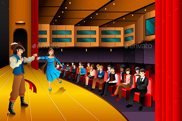 People Performing on a Stage - People Characters