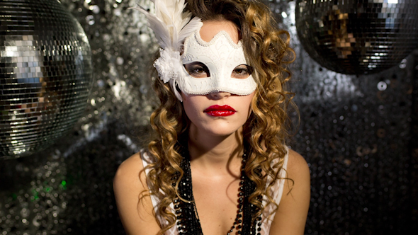 Sexy Masquerade Mask Woman 21 Stock Footage Videohive