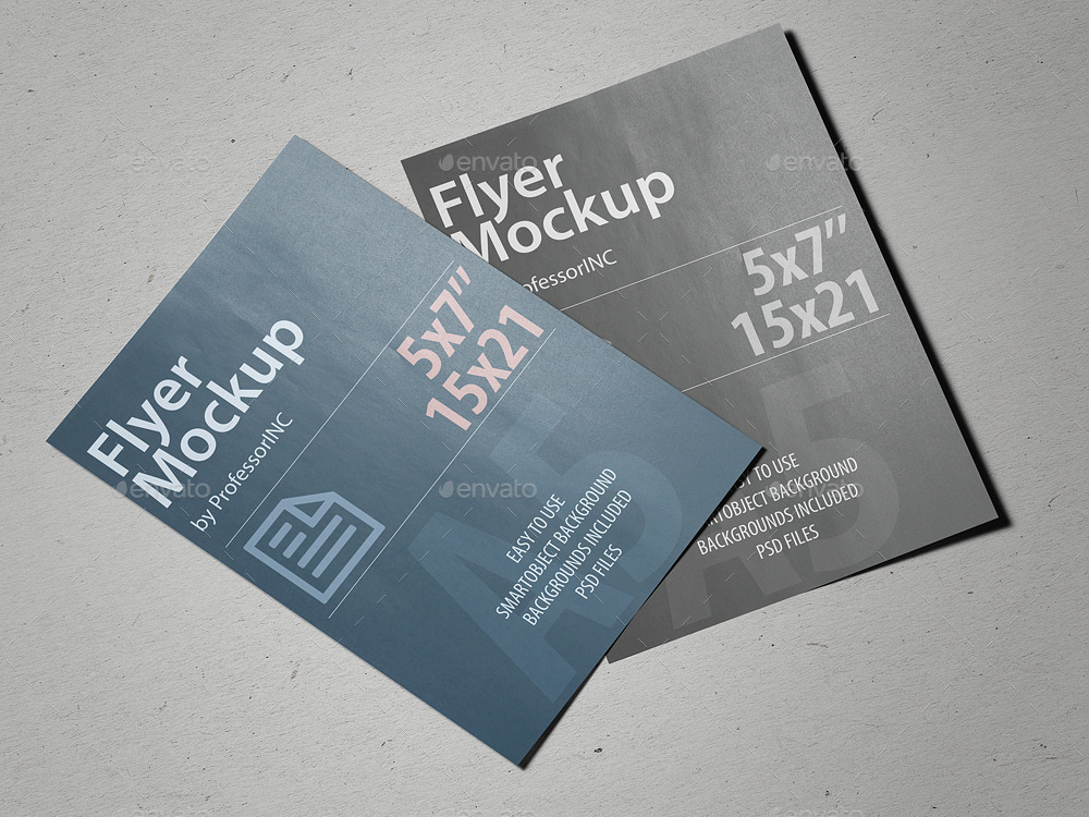 Download A5 Flyer Mockup by professorinc | GraphicRiver