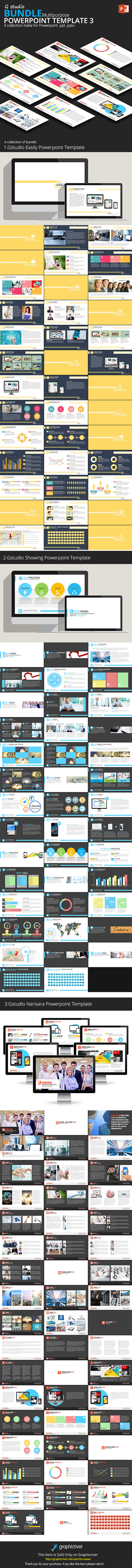 Gstudio Powerpoint Bundle 3 - Business PowerPoint Templates