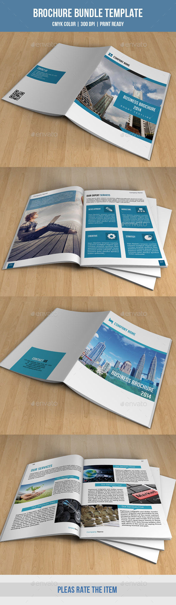 Business Brochure Bundle-V07 - Corporate Brochures