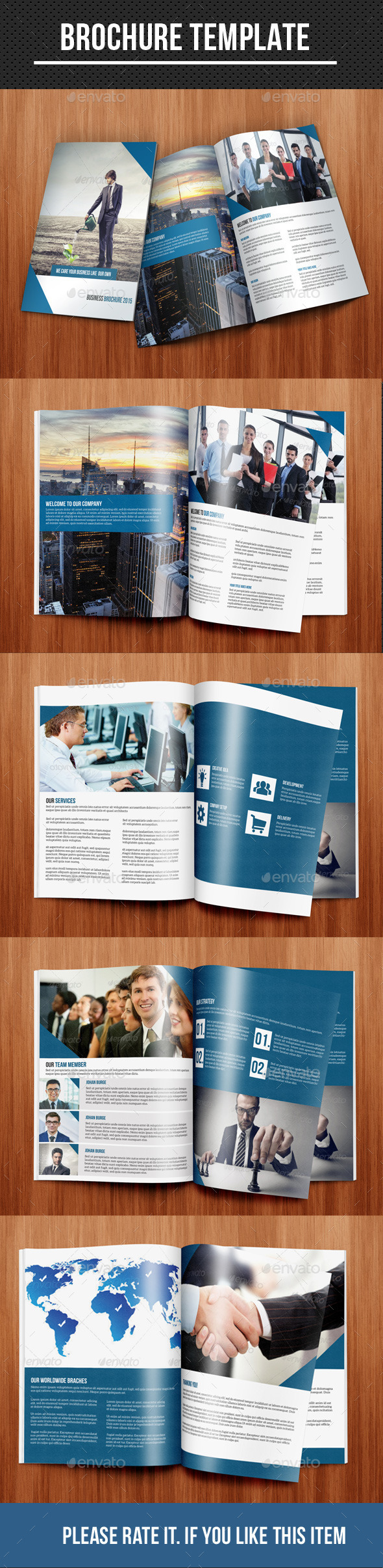 Corporate Bi-Fold Brochure - Corporate Brochures