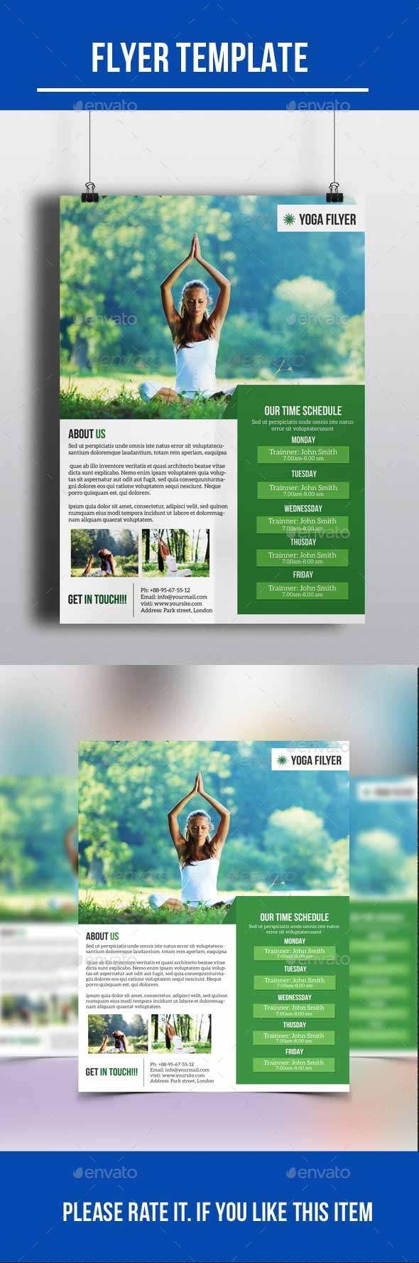 Yoga Flyer - Corporate Flyers
