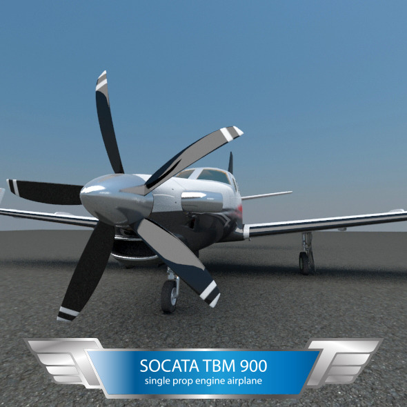 Socata TBM 900 - 3Docean 10236509