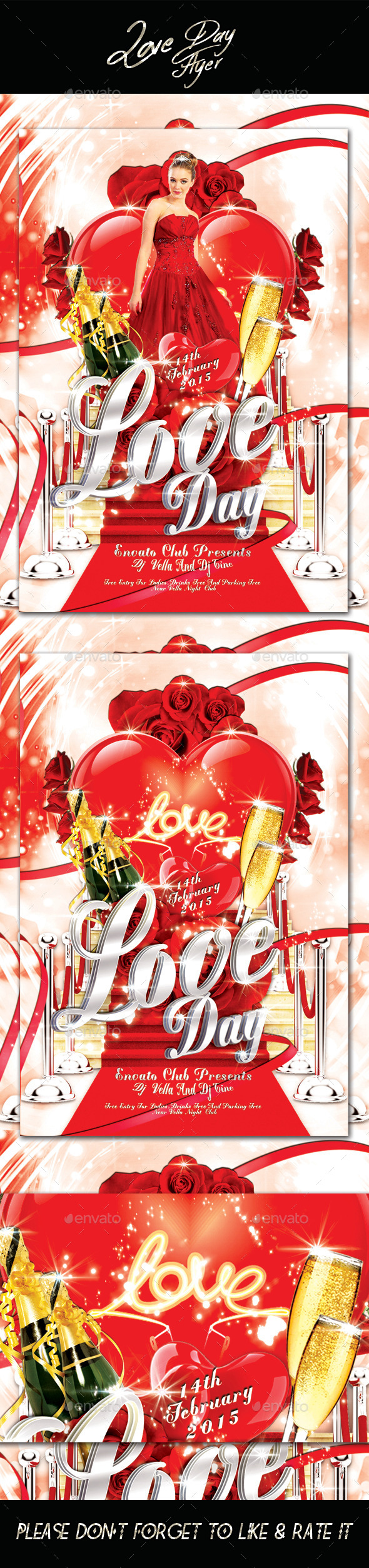 Love Day Flyer - Flyers Print Templates