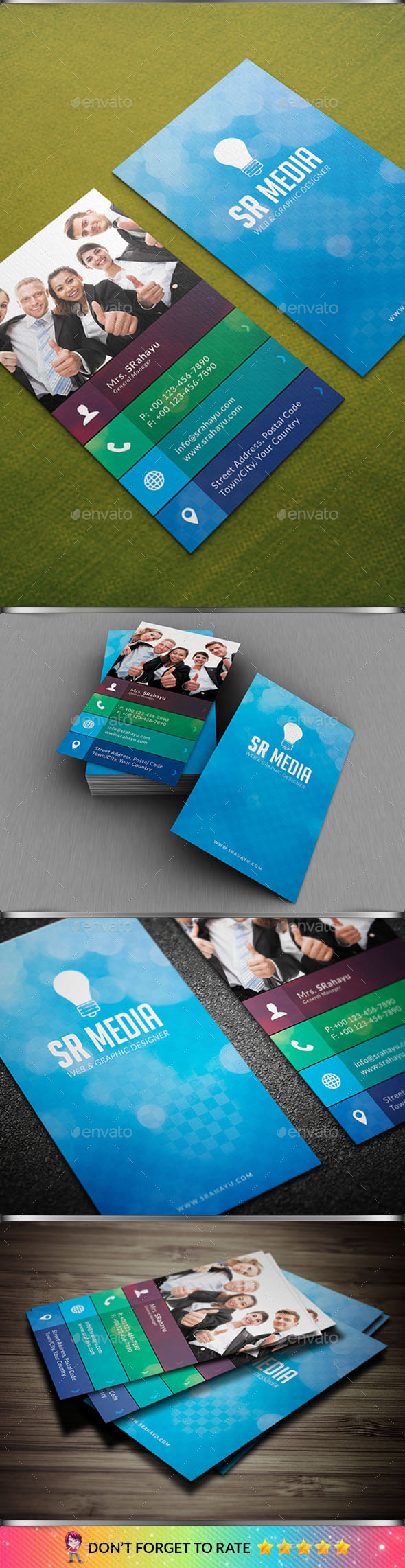 Corporate Business Card Vol. 02 - Corporate Business Cards