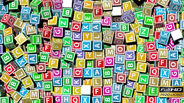 Kids Alphabet Blocks Transitions Pack