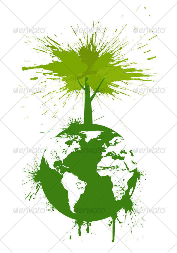 Green concept - Abstract Conceptual