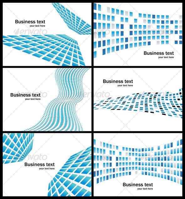 Business abstract background collection - Backgrounds Decorative