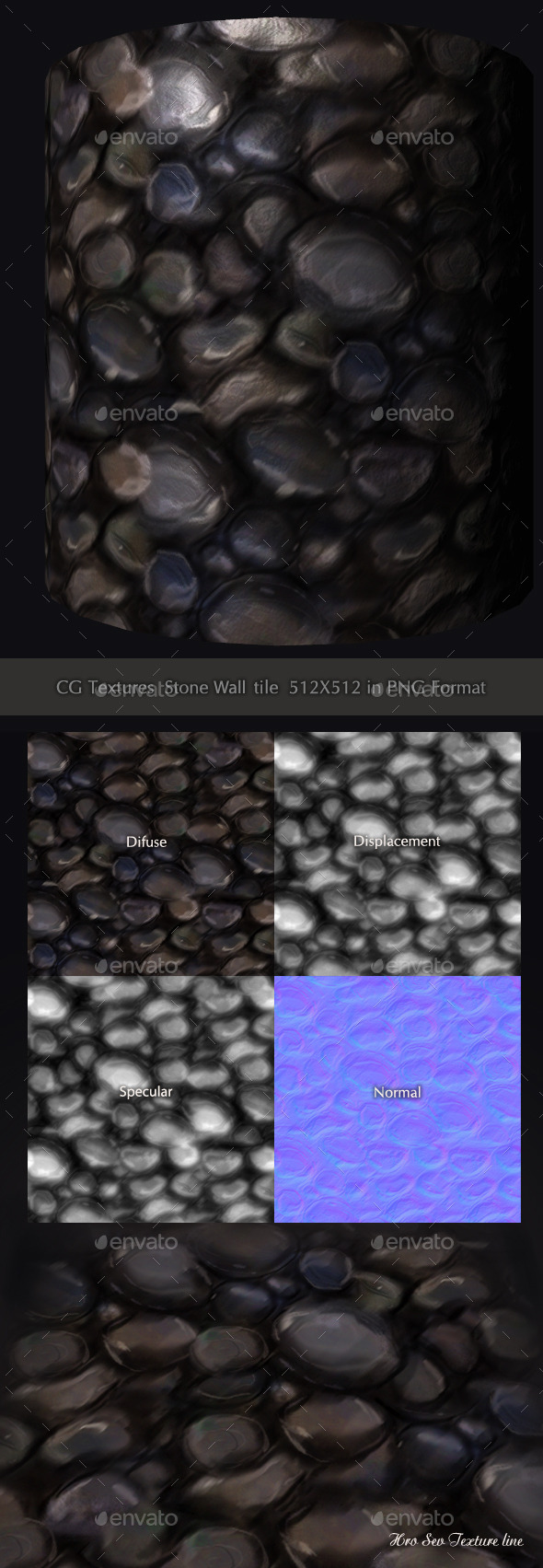 Stone Rock Texture - 3Docean 10242919