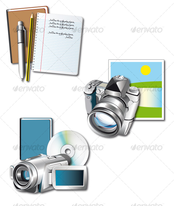 Icon set - Technology Icons
