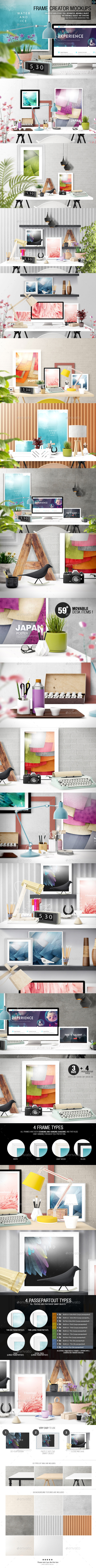 Frame Creator Mockups - Hero Images Graphics