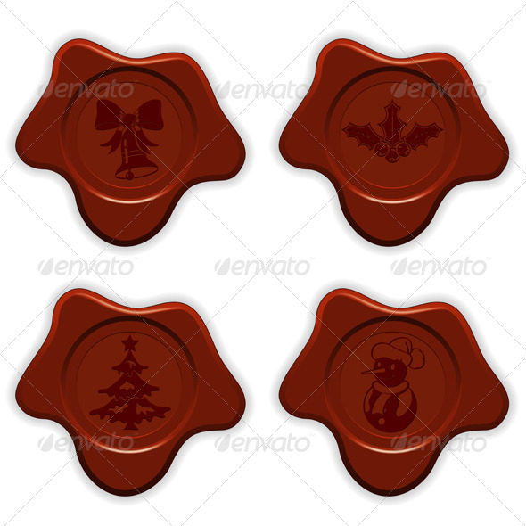 Christmas Sealing Wax - Christmas Seasons/Holidays