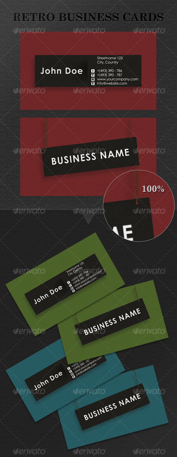Retro Business Card