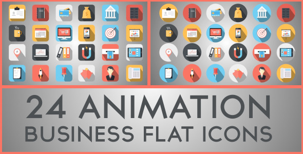 Business Flat Icons
