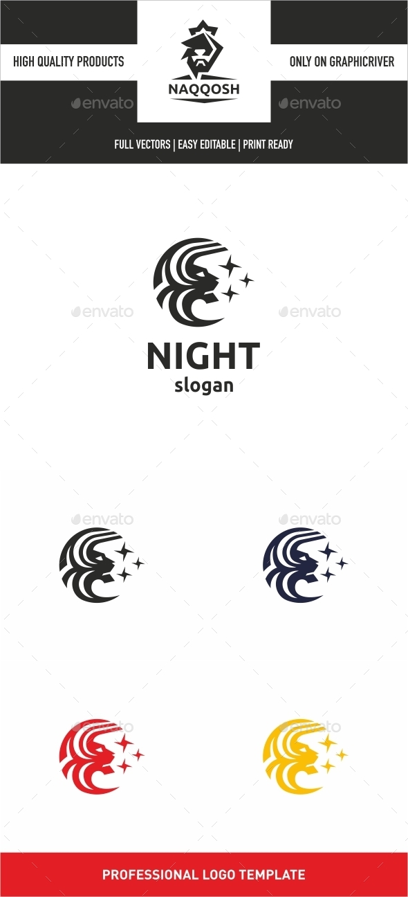 Night - Symbols Logo Templates