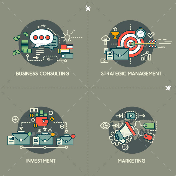 Consulting, Management, Investment, Marketing - Concepts Business