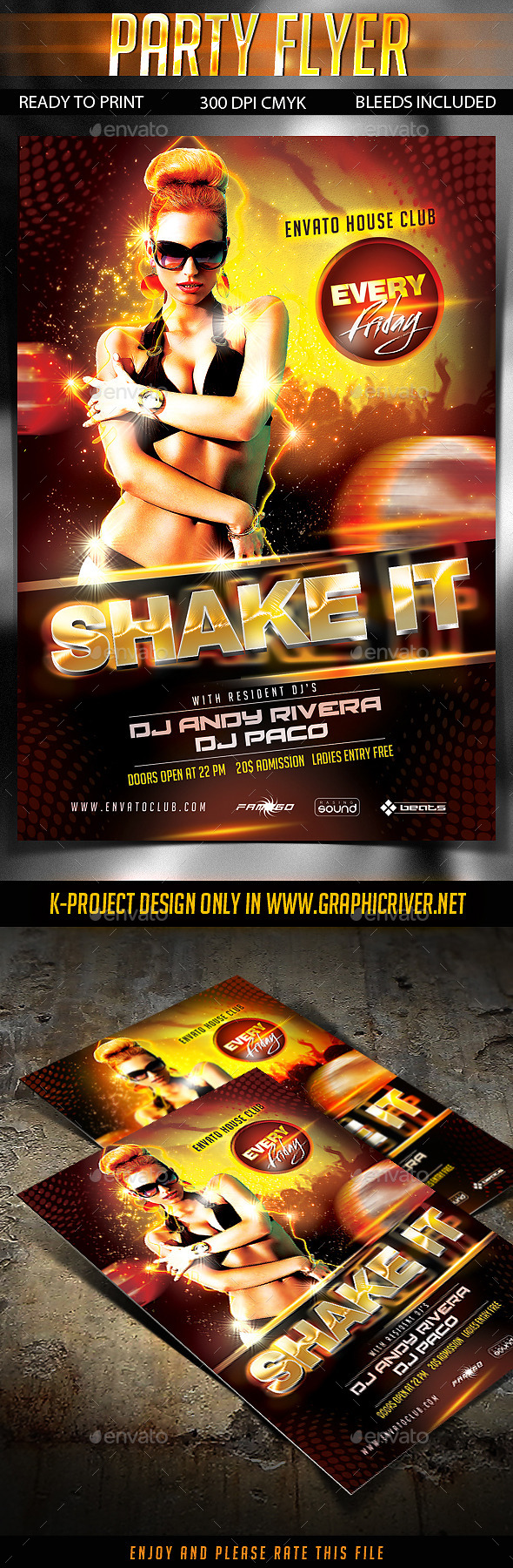 Party Flyer - Clubs & Parties Events