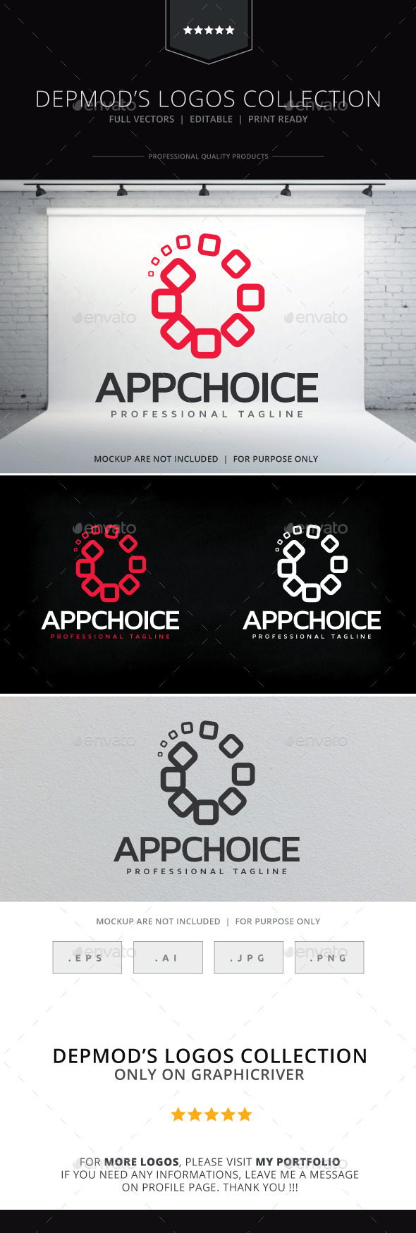 App Choice Logo - Abstract Logo Templates