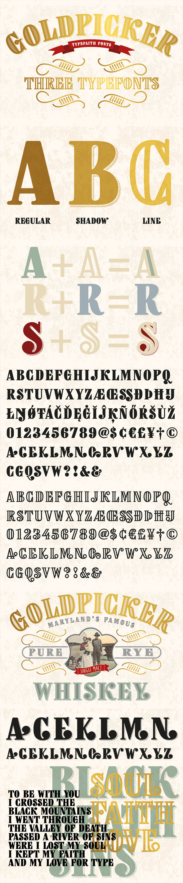 Goldpicker - Decorative Fonts