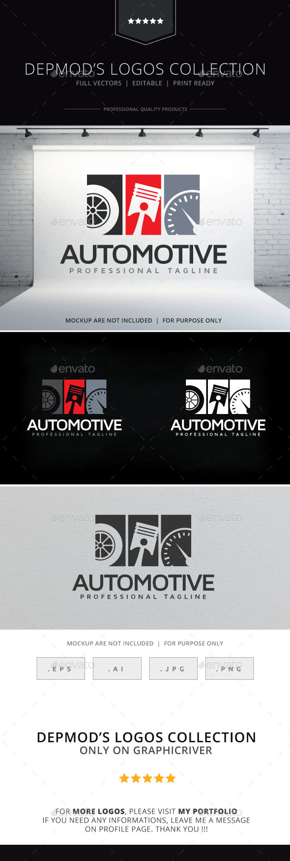 Automotive Logo - Objects Logo Templates