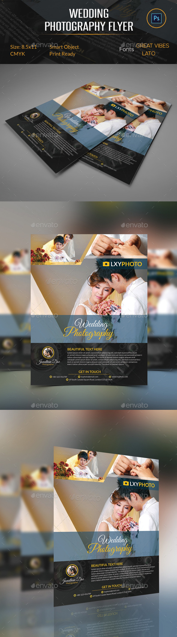 Wedding Photography Flyer - Commerce Flyers