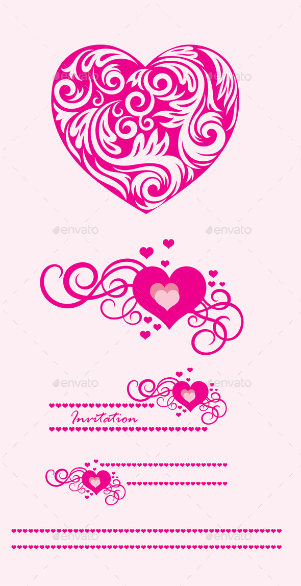 Heart Ornament - Decorative Symbols Decorative