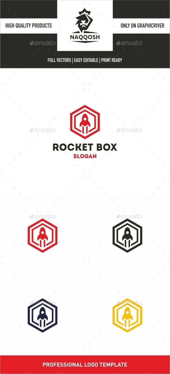 Rocket Box - Logo Templates