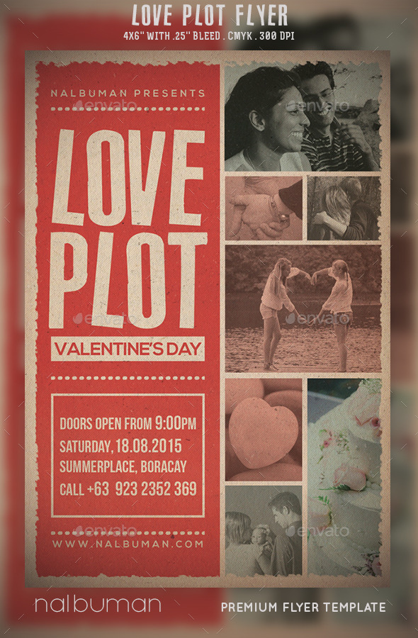 Love Plot Flyer - Miscellaneous Events