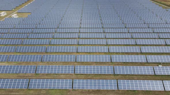 Solar Power Plant. Solar Panels