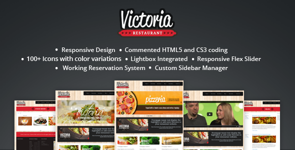 Victoria Responsive HTML5 - ThemeForest 3557720