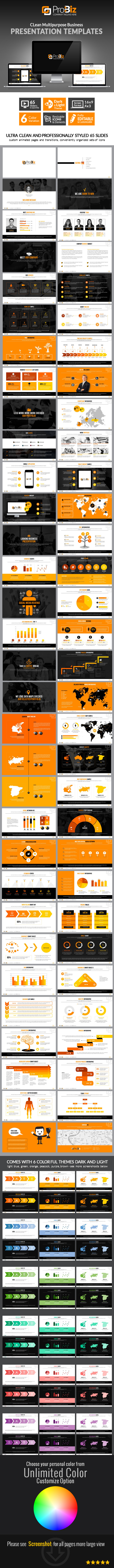 ProBiz_PowerPoint Presentation Template - Business PowerPoint Templates