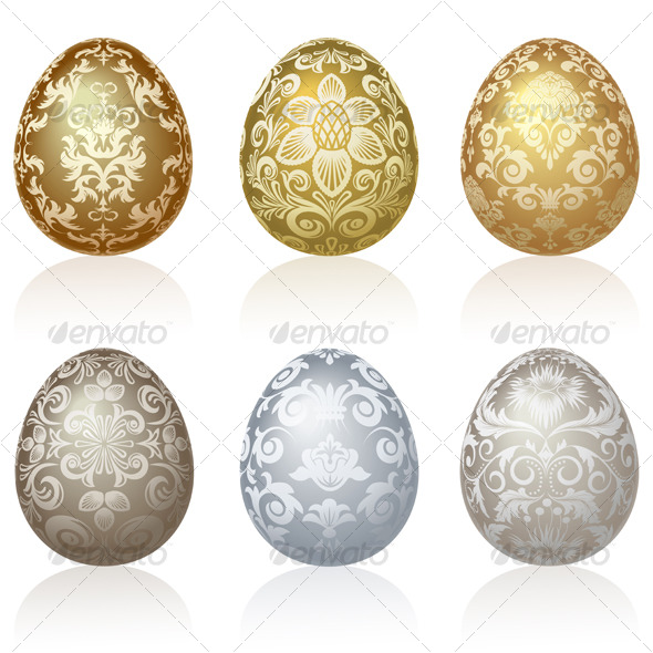 Easter eggs - Religion Conceptual
