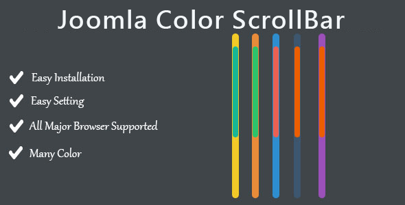 Joomla Color ScrollBar