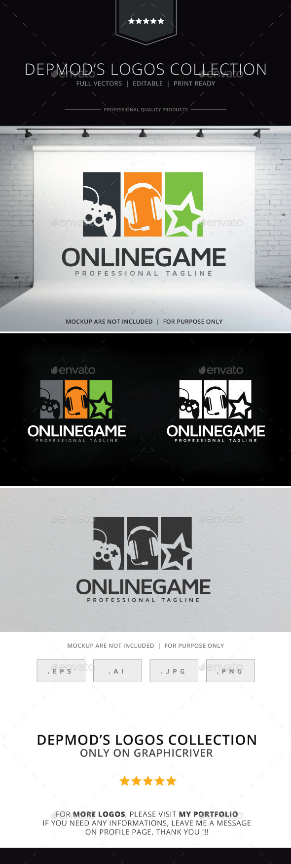 Online Game Logo