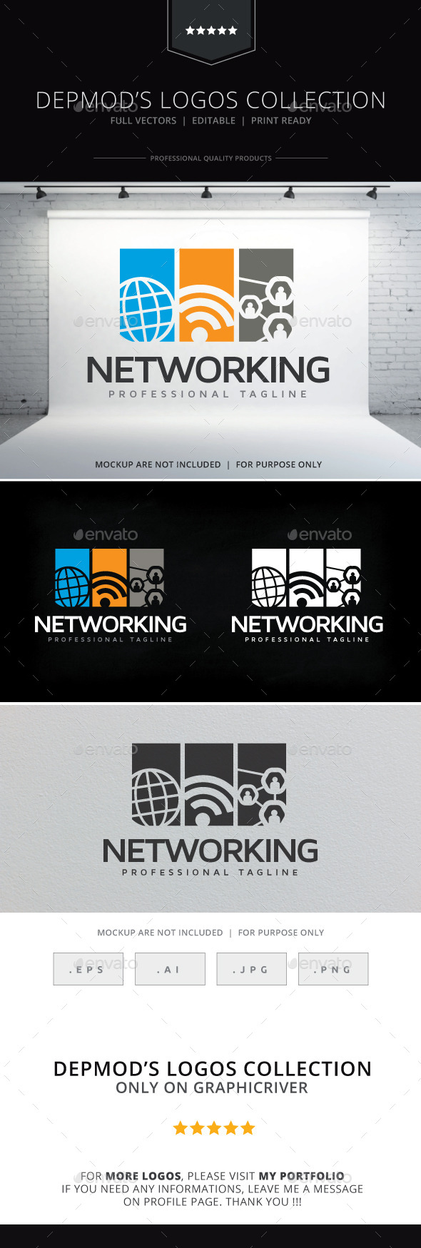 Networking Logo - Symbols Logo Templates
