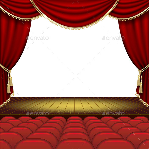 Theater Stage Background by ElenaShow GraphicRiver